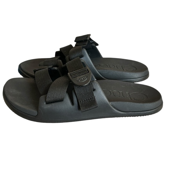 Chaco Chillos Women's Slide Sport Slip-On Sandal Black Size 8 - Picture 2 of 9